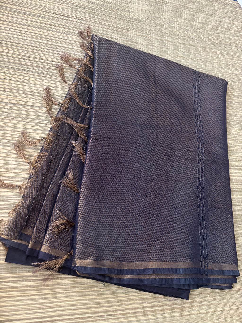 Benaras Brocade Saree with Designer Brocade Blouse