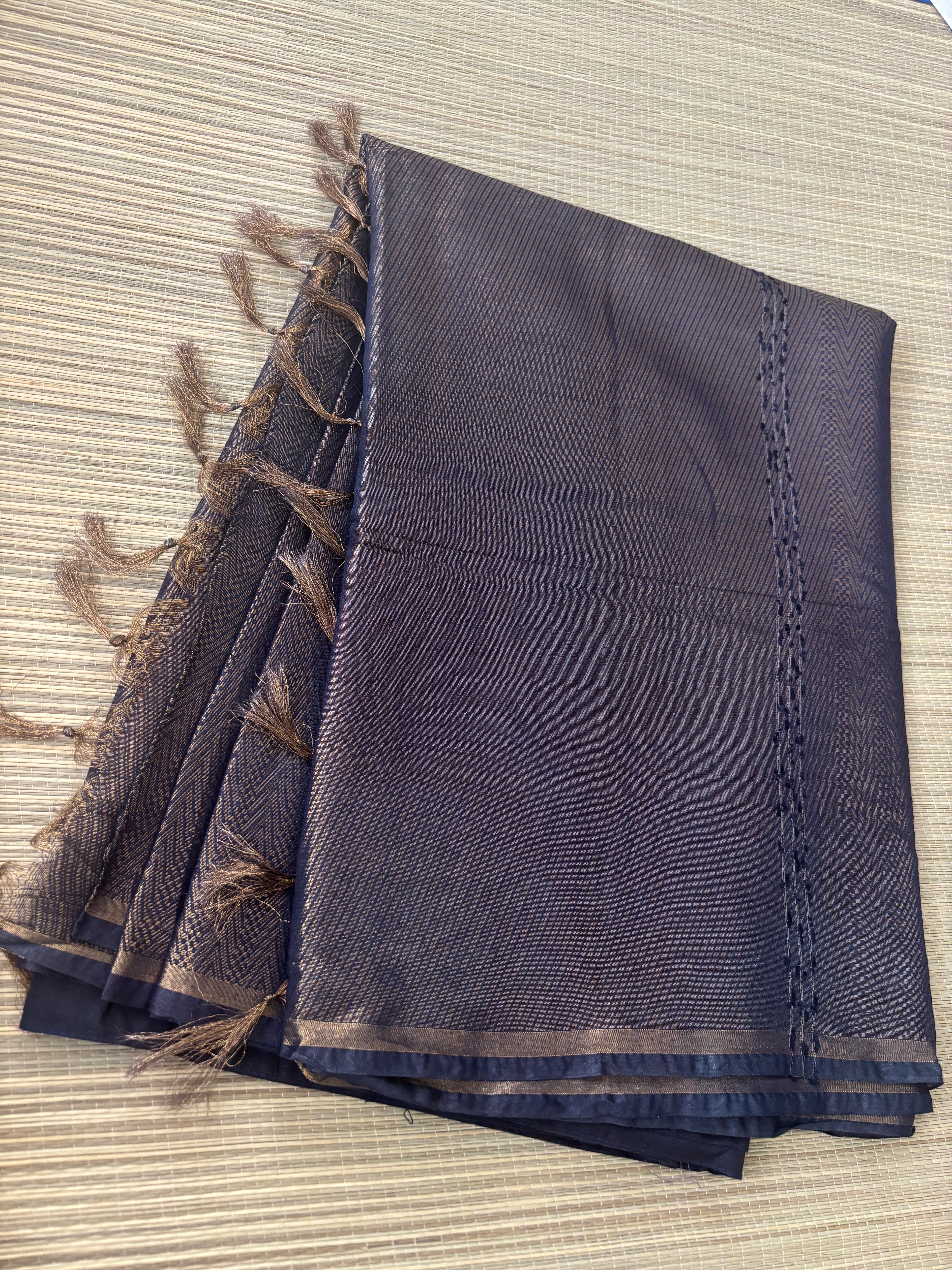 Benaras Brocade Saree with Designer Brocade Blouse