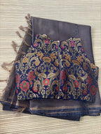 Benaras Brocade Saree with Designer Brocade Blouse