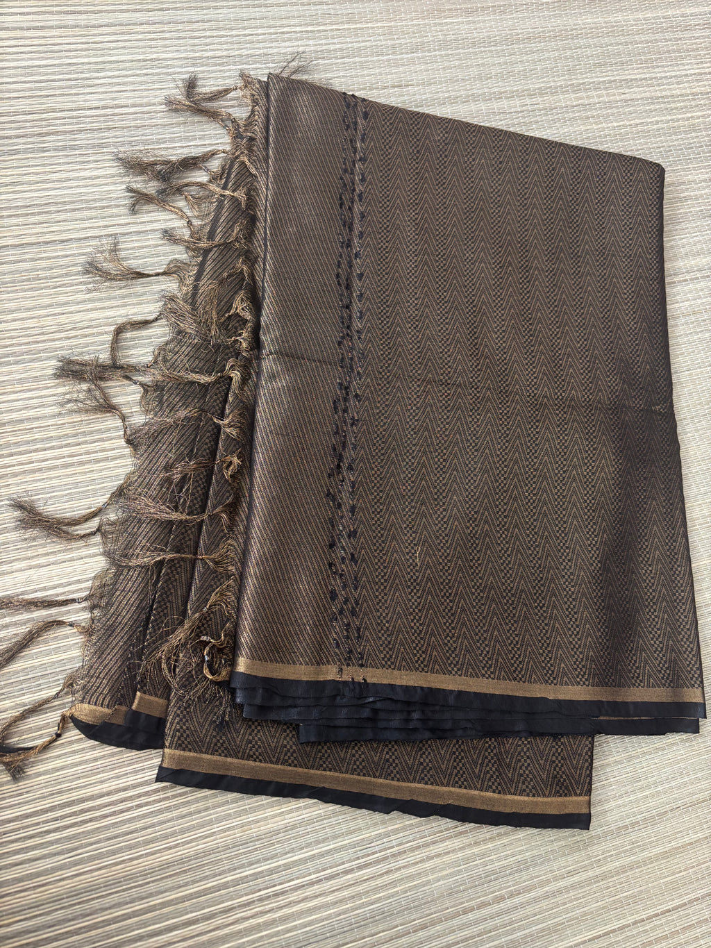Benaras Brocade Saree with Designer Brocade Blouse