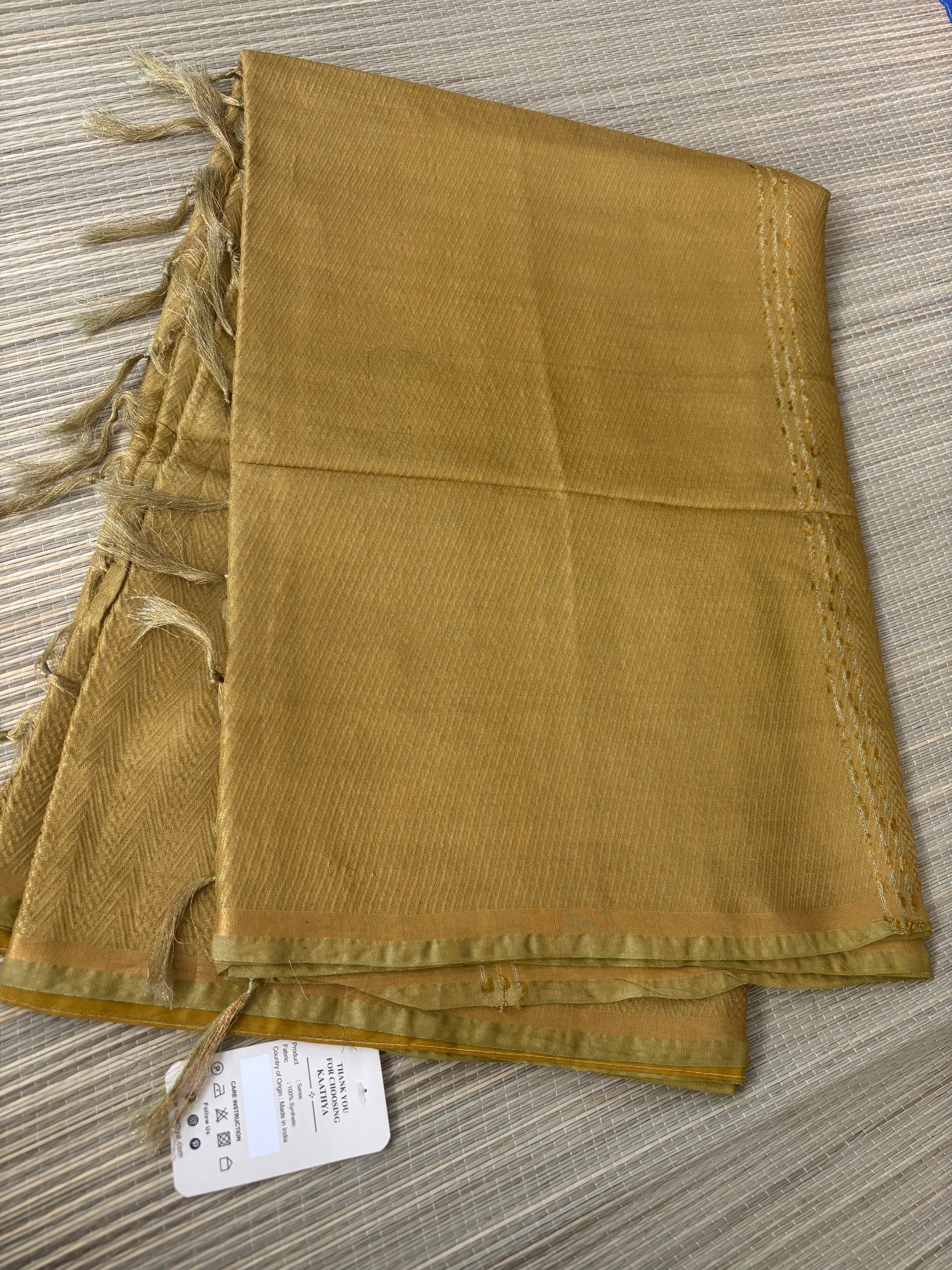 Benaras Brocade Saree with Designer Brocade Blouse