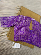 Benaras Brocade Saree with Designer Brocade Blouse