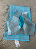 Benaras Brocade Saree with Designer Brocade Blouse