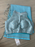 Benaras Brocade Saree with Designer Brocade Blouse