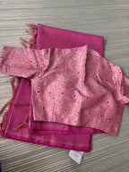 Benaras Brocade Saree with Designer Brocade Blouse