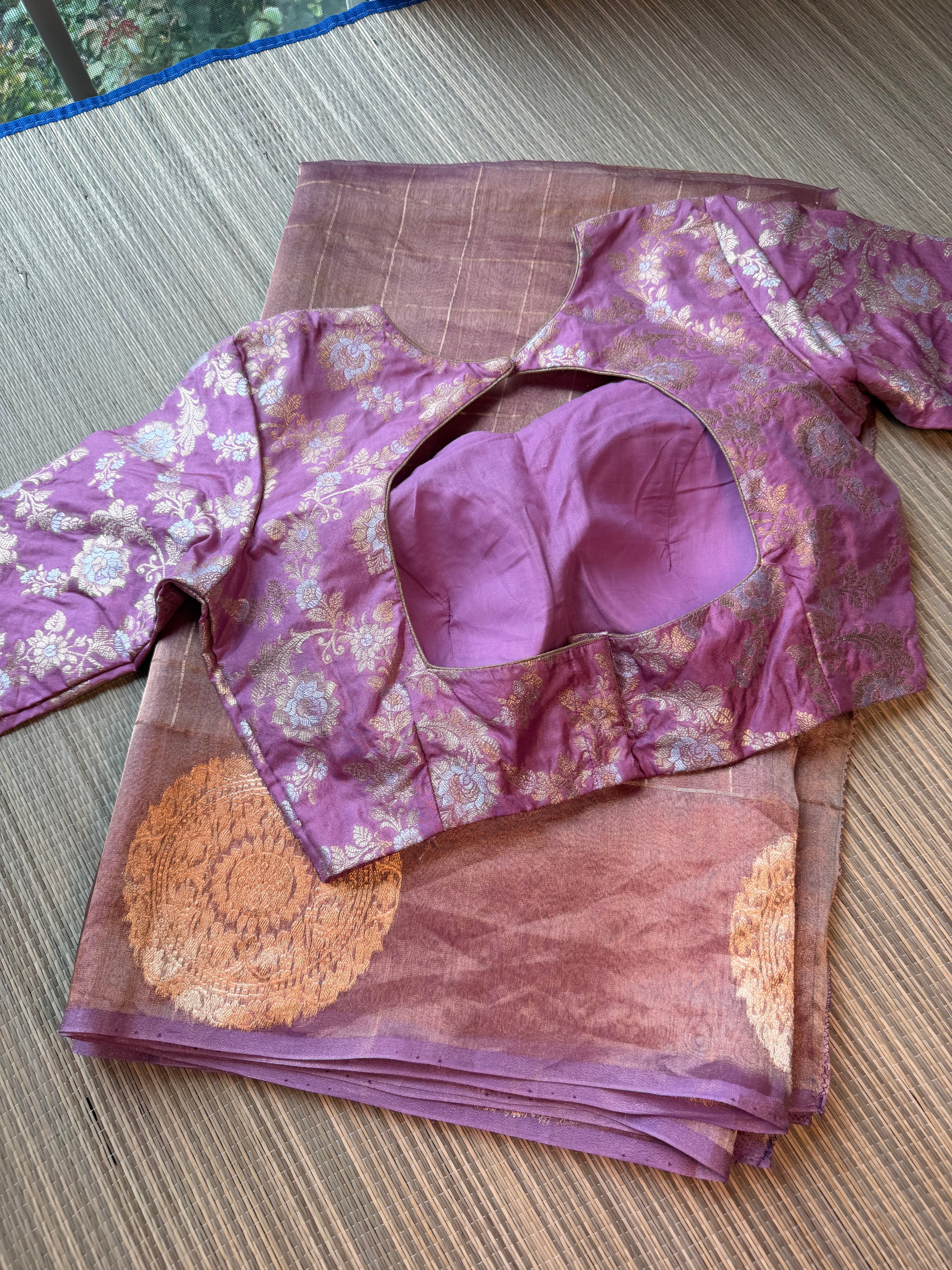 Kora Tissue Benares - Lilac