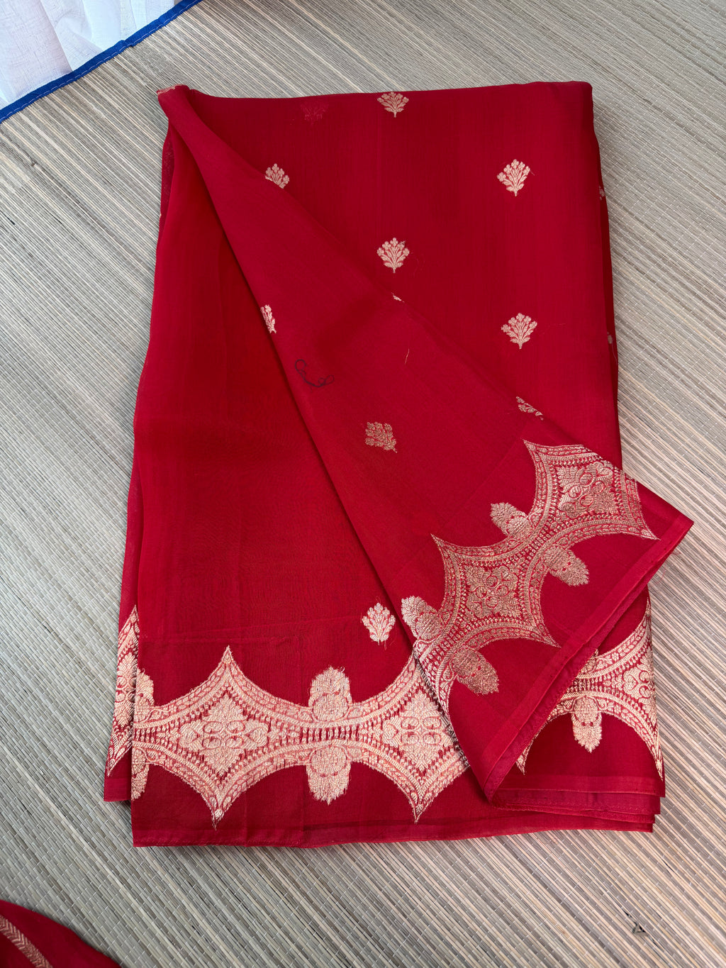 Kora Organza Saree with Stitched Blouse
