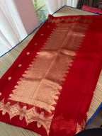 Kora Organza Saree with Stitched Blouse