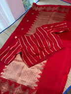 Kora Organza Saree with Stitched Blouse