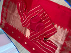 Kora Organza Saree with Stitched Blouse