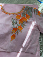 Ponduru khadi with Rudraksha border